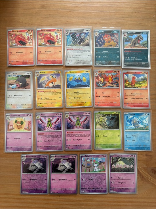 Pokemon Other - Paldean Fates Pokémon Holo & Reverse Holo Card Lot | 19 Cards